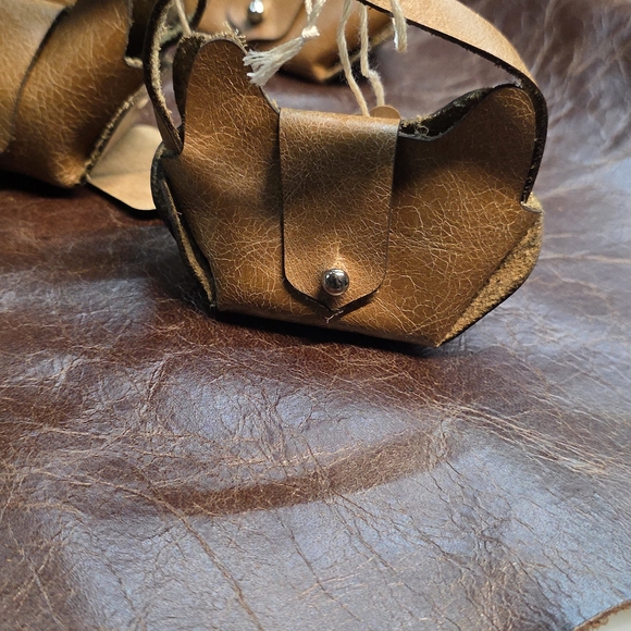 Handmade Mini Leather Purses - Picture 9 of 9
